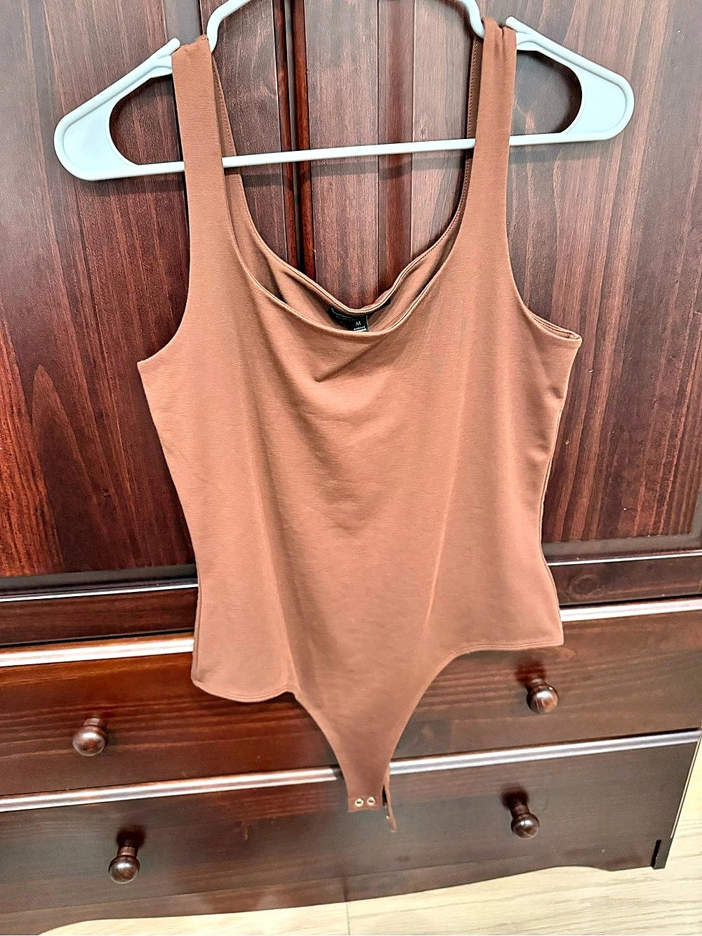 Banana Republic Bodysuit in Brown Size Medium Like New